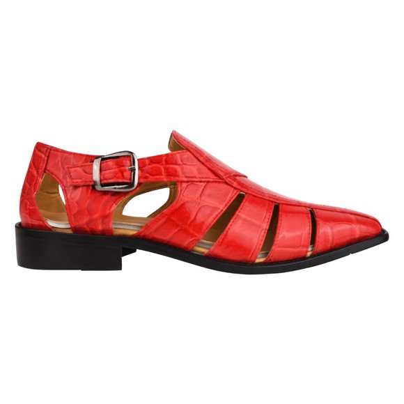 Bidwill Genuine Leather Flat Sandals main image 5